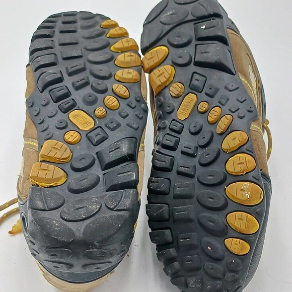 Stone Creek Suede Leather Upper Men's Sneaker Shoes Tan / Black Sz: 13 - Picture 11 of 16